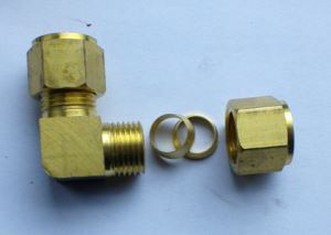 3/8 ram Kompressjoni misting Tee Straight U Sistema ta 'tkessiħ minkeb Fittings Għal Nida